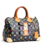 LOUIS VUITTON Monogram Multicolore Speedy 30 - Black
