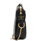 LOUIS VUITTON Bicolor Empreinte Mini Pochette Accessoires - Black / Beige