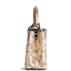 LOUIS VUITTON Lizard Mini Capucines Handle Bag - Brown