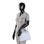 LOUIS VUITTON Taurillon Capucines BB - Lilac/Cream