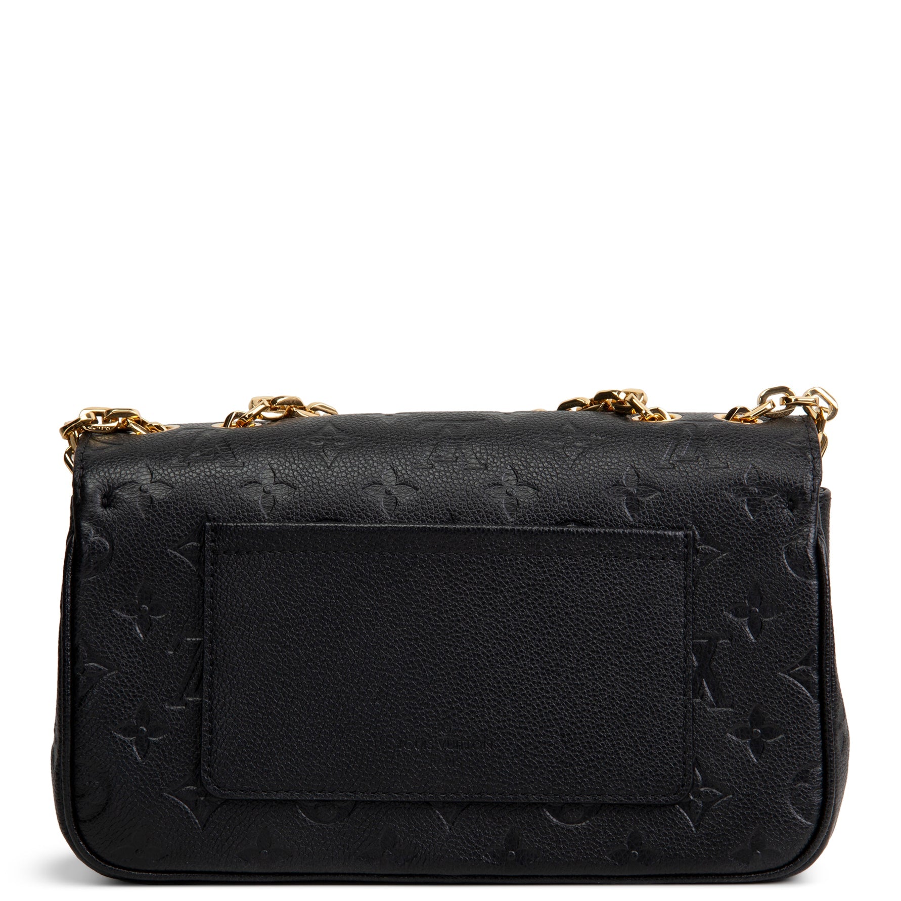 LOUIS VUITTON Monogram Empreinte Marceau Shoulder Bag - Black