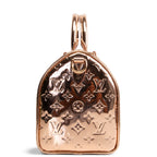 LOUIS VUITTON Monogram Vernis Miroir Speedy Bandouliere 25 - Copper