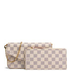LOUIS VUITTON Damier Azur Felicie Pochette