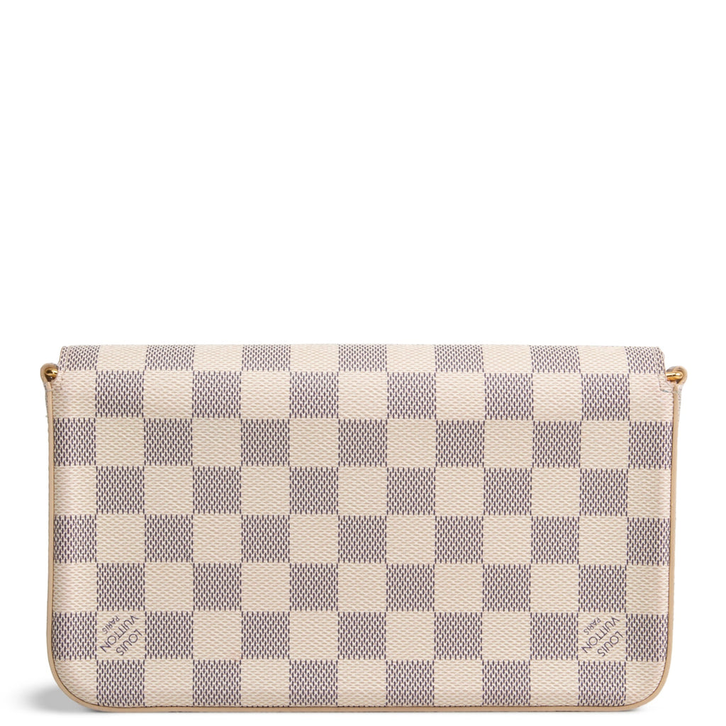 LOUIS VUITTON Damier Azur Felicie Pochette