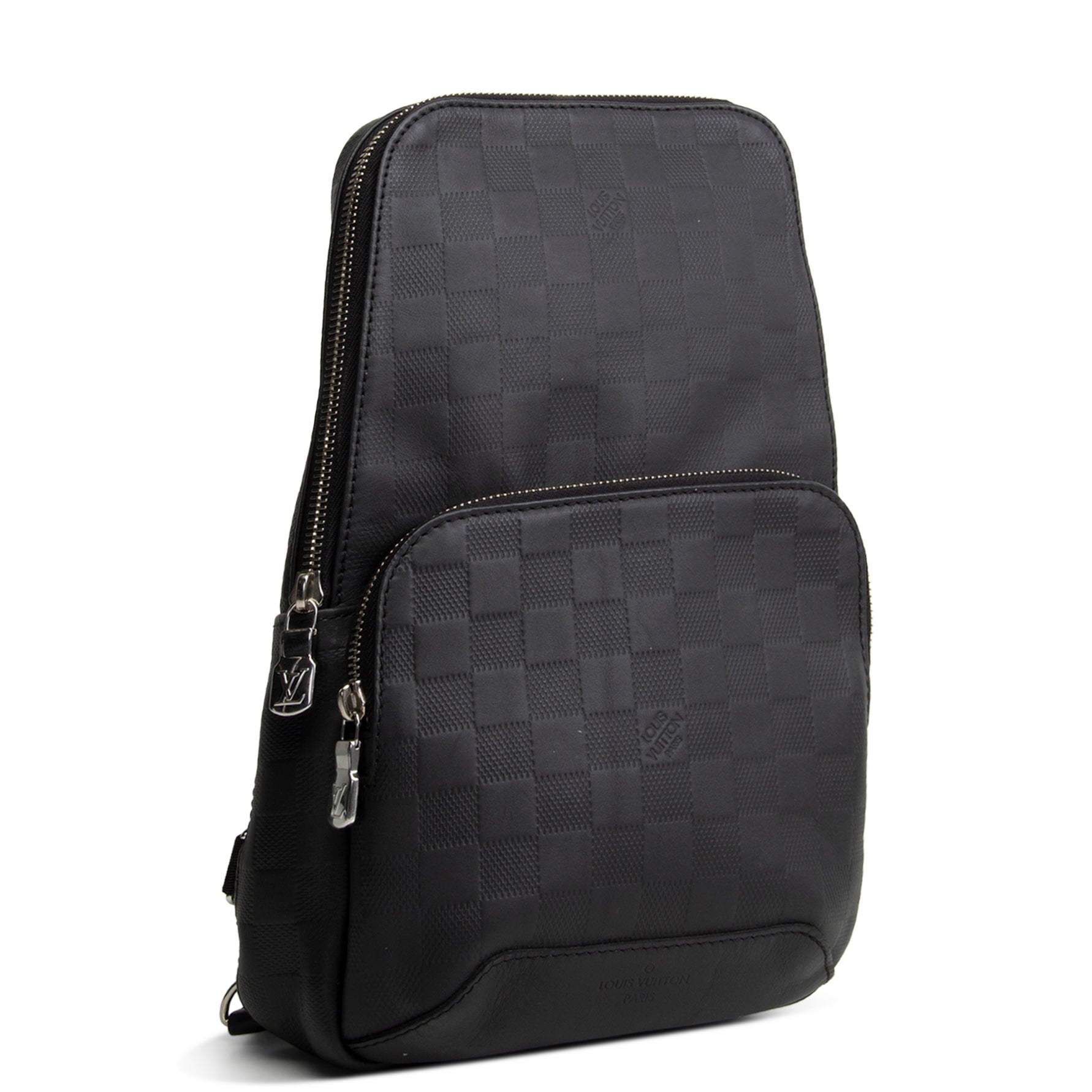 LOUIS VUITTON Damier Infini Avenue Sling - Black