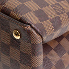LOUIS VUITTON Damier Ebene Riverside Tote - Cranberry