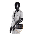 LOUIS VUITTON Capucines Wallet on Chain - Black
