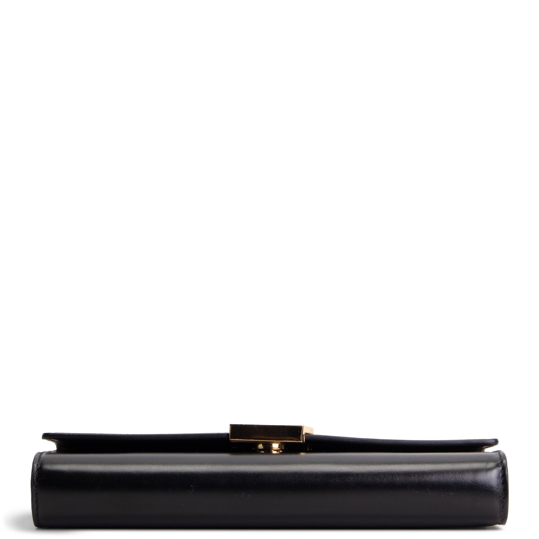 LOUIS VUITTON Capucines Wallet on Chain - Black