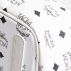 MCM Visetos Small Liz Tote - White