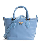 MCM X-Mini Nylon Aren Shopper - Blue
