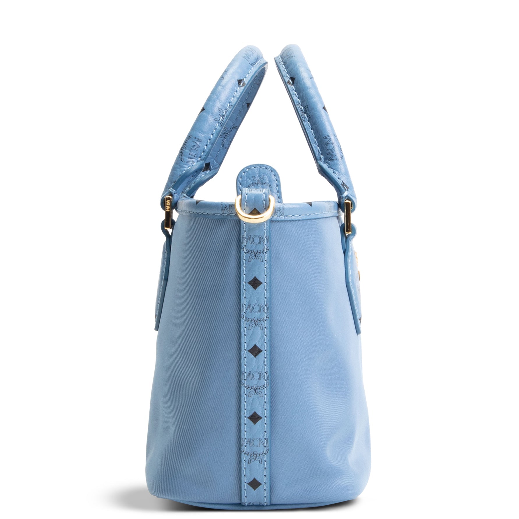 MCM X-Mini Nylon Aren Shopper - Blue