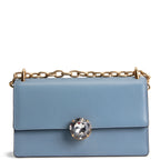 MIU MIU Chain Link Shoulder Bag - Blue