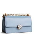 MIU MIU Chain Link Shoulder Bag - Blue