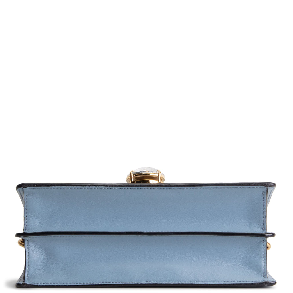 MIU MIU Chain Link Shoulder Bag - Blue