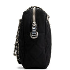PRADA Tessuto Nylon Impuntu Shoulder Bag - Black