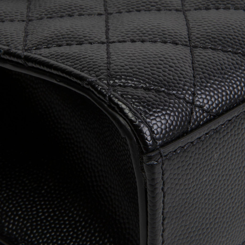 SAINT LAURENT Medium Triquilt Envelope Flap Bag