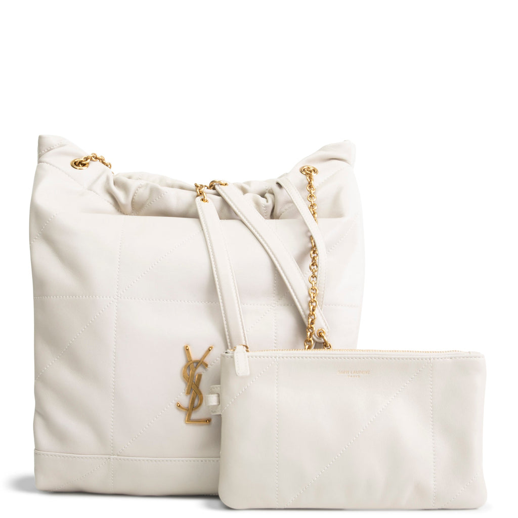 SAINT LAURENT Jamie Pochon 4.3 w/ Pouch - Ivory