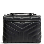 SAINT LAURENT Small Loulou Shoulder Bag  - Black