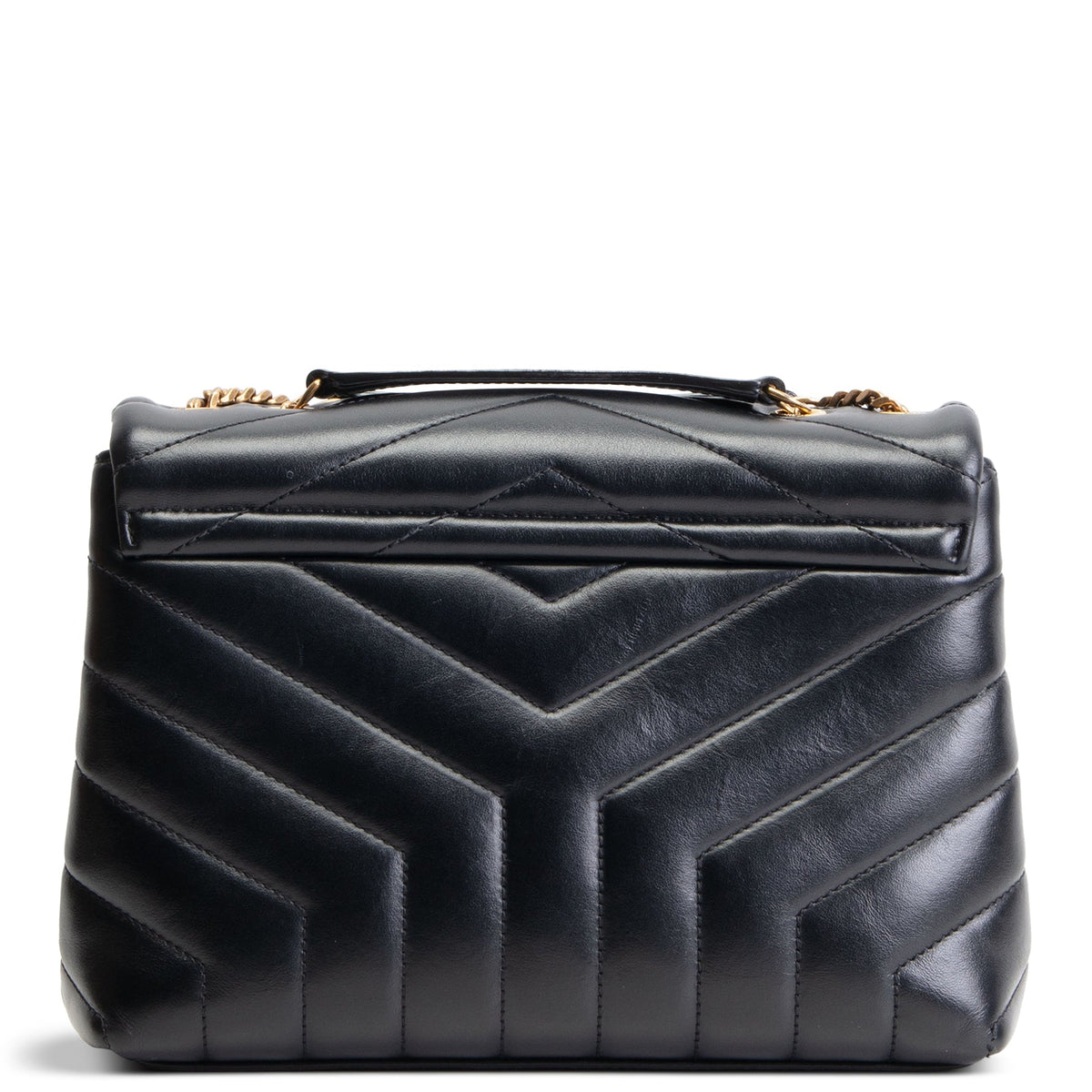 SAINT LAURENT Small Loulou Shoulder Bag - Black - OUTLET FINAL SALE